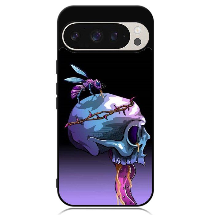 Punchy skull Bee Google Pixel 9 Pro XL Case OV10797