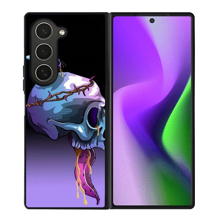 Punchy skull Bee Samsung Galaxy Z Fold 6 5G 2024 Case OV10797