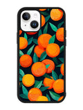 Orange Fruits Pattern iPhone 14 Case QC10786