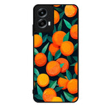 Orange Fruits Pattern Motorola Moto G Play 2024 Case OV10786