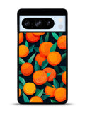 Orange Fruits Pattern Google Pixel 8 Pro Case QC10786