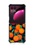 Orange Fruits Pattern Motorola Moto Razr Plus 2023 , Moto Razr+ 2023 Case OV10786