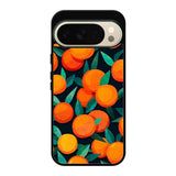 Orange Fruits Pattern Google Pixel 10 Pro Case QC10786