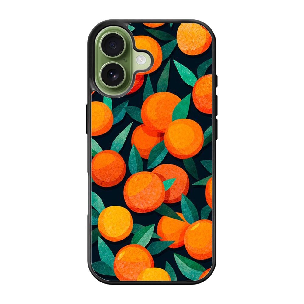 Orange Fruits Pattern iPhone 17 Case QC10786