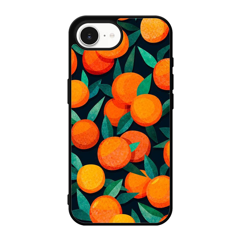 Orange Fruits Pattern iPhone 17e Case OV10786