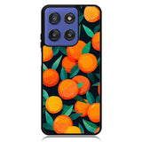 Orange Fruits Pattern Motorola Moto G Stylus 5G 2025 Case OV10786