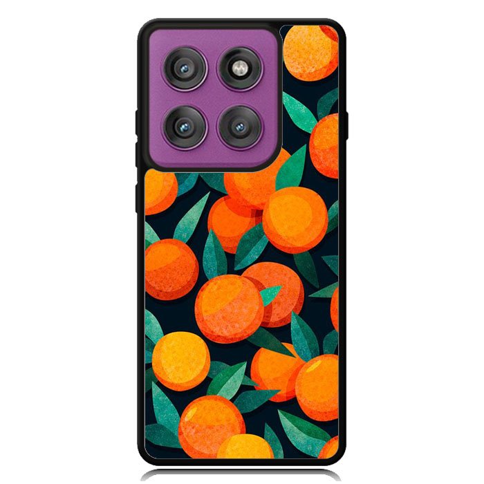 Orange Fruits Pattern Motorola Moto Edge 2025 | Moto Edge 60 Fusion | Moto Edge 60 Pro Case OV10786