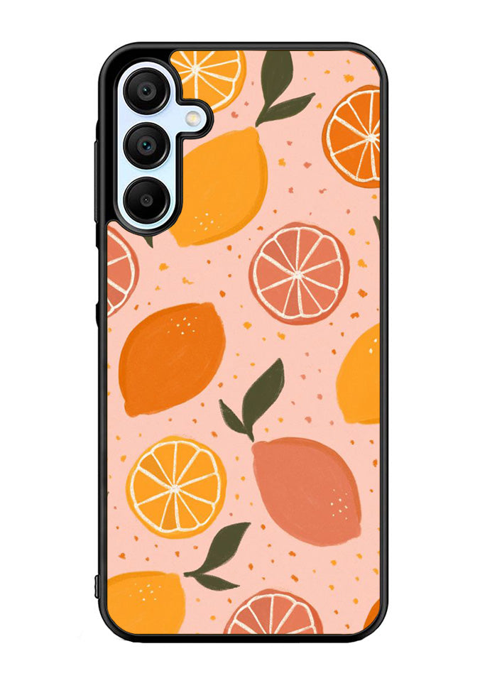 Lemon Fruits Pattern Samsung Galaxy A35 5G Case OV10889