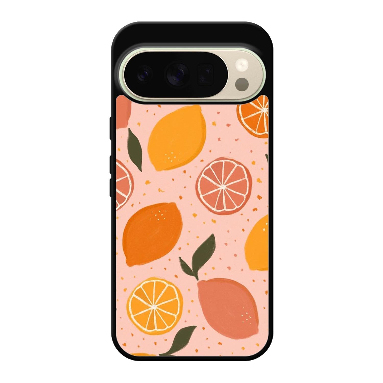 Lemon Fruits Pattern Google Pixel 10 Pro Case QC10889