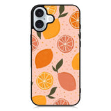 Lemon Fruits Pattern iPhone 16 Case QC10889