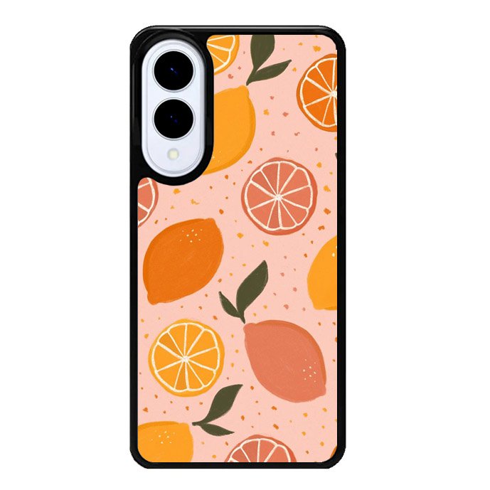 Lemon Fruits Pattern Samsung Galaxy S25 Edge 5G Case OV10889