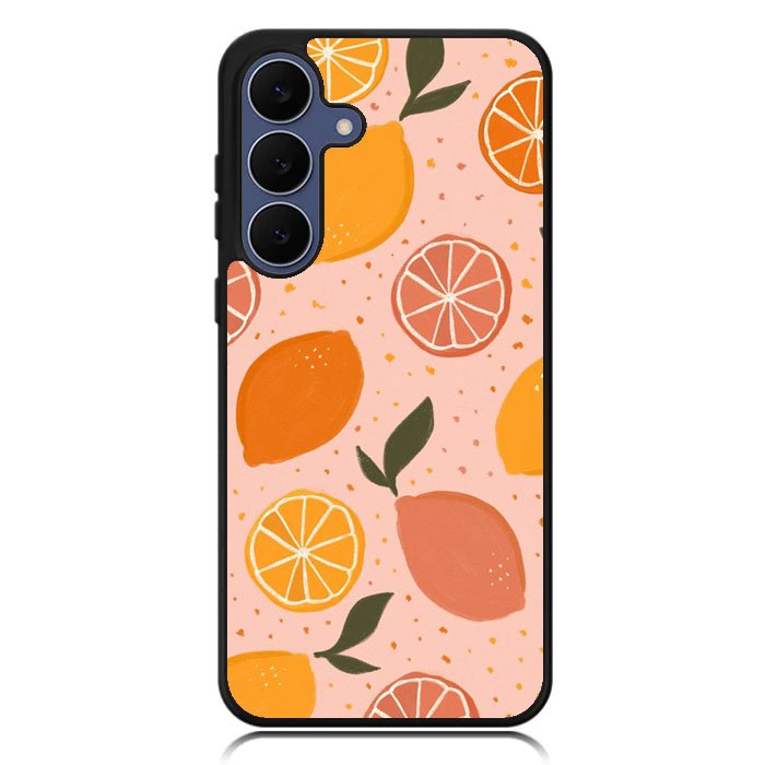 Lemon Fruits Pattern Samsung Galaxy S25 FE Case OV10889