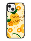 Tropical pineapple fruit pattern iPhone 14 Plus Case QC10739