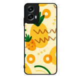 Tropical pineapple fruit pattern Motorola Moto G Play 2024 Case OV10739