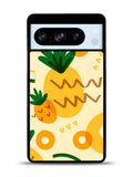 Tropical pineapple fruit pattern Google Pixel 8 Pro Case QC10739