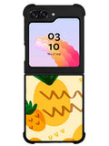 Tropical pineapple fruit pattern Samsung Galaxy Z Flip 5 5G 2023 Case OV10739