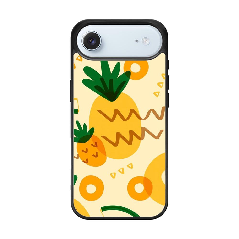 Tropical pineapple fruit pattern iPhone Air Case QC10739