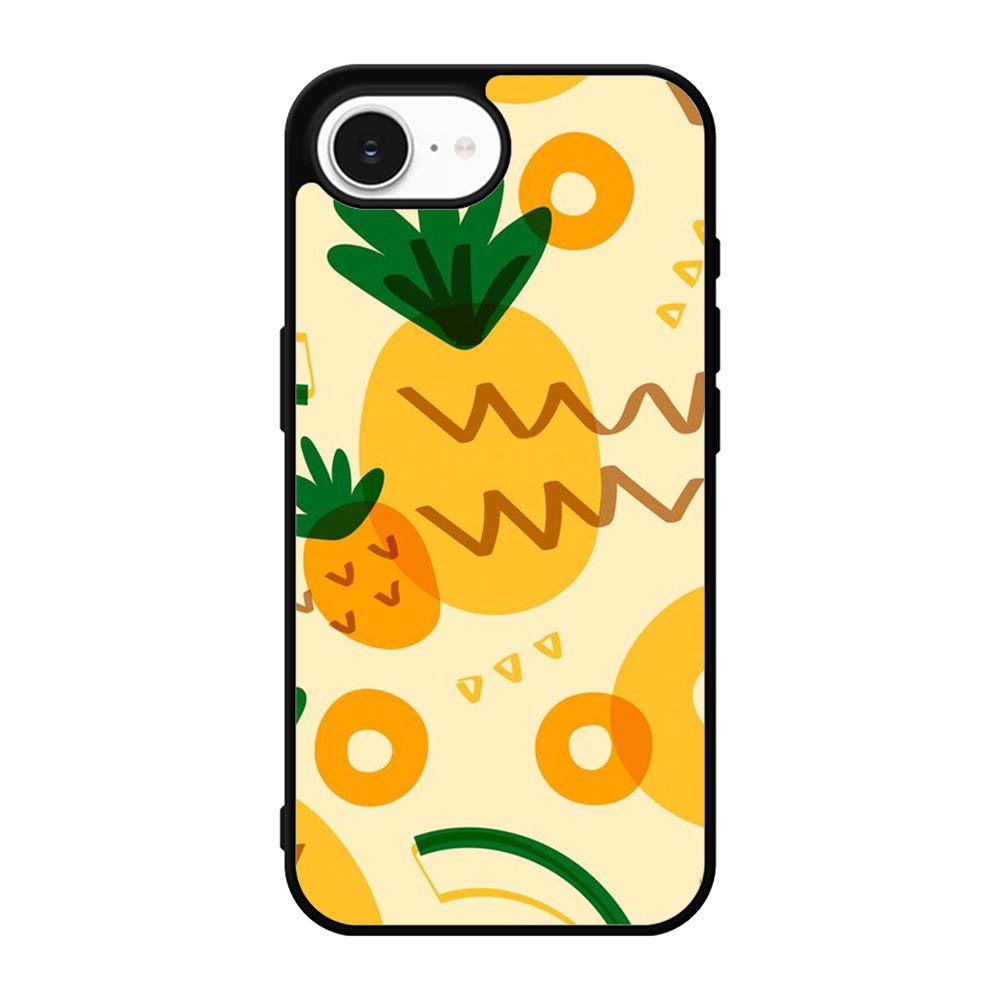 Tropical pineapple fruit pattern iPhone 17e Case OV10739