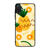 Tropical pineapple fruit pattern Samsung Galaxy A07 Case QC10739