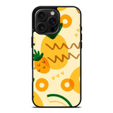 Tropical pineapple fruit pattern iPhone 16 Pro Case OV10739