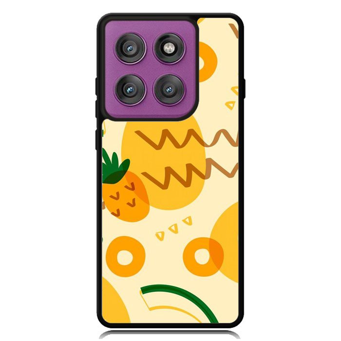 Tropical pineapple fruit pattern Motorola Moto Edge 2025 | Moto Edge 60 Fusion | Moto Edge 60 Pro Case OV10739