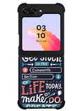 Quotes Do Not Stuck In The Comment Samsung Galaxy Z Flip 5 5G 2023 Case OV10802