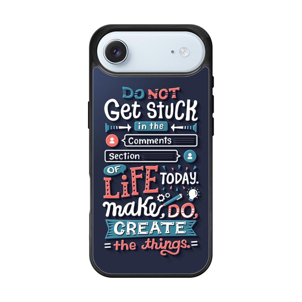 Quotes Do Not Stuck In The Comment iPhone Air Case OV10802