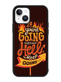Quotes About Spirit Burning iPhone 14 Plus Case QC10801