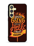 Quotes About Spirit Burning Samsung Galaxy S25 5G Case OV10801