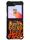 Quotes About Spirit Burning Samsung Galaxy Z Flip 5 5G 2023 Case OV10801
