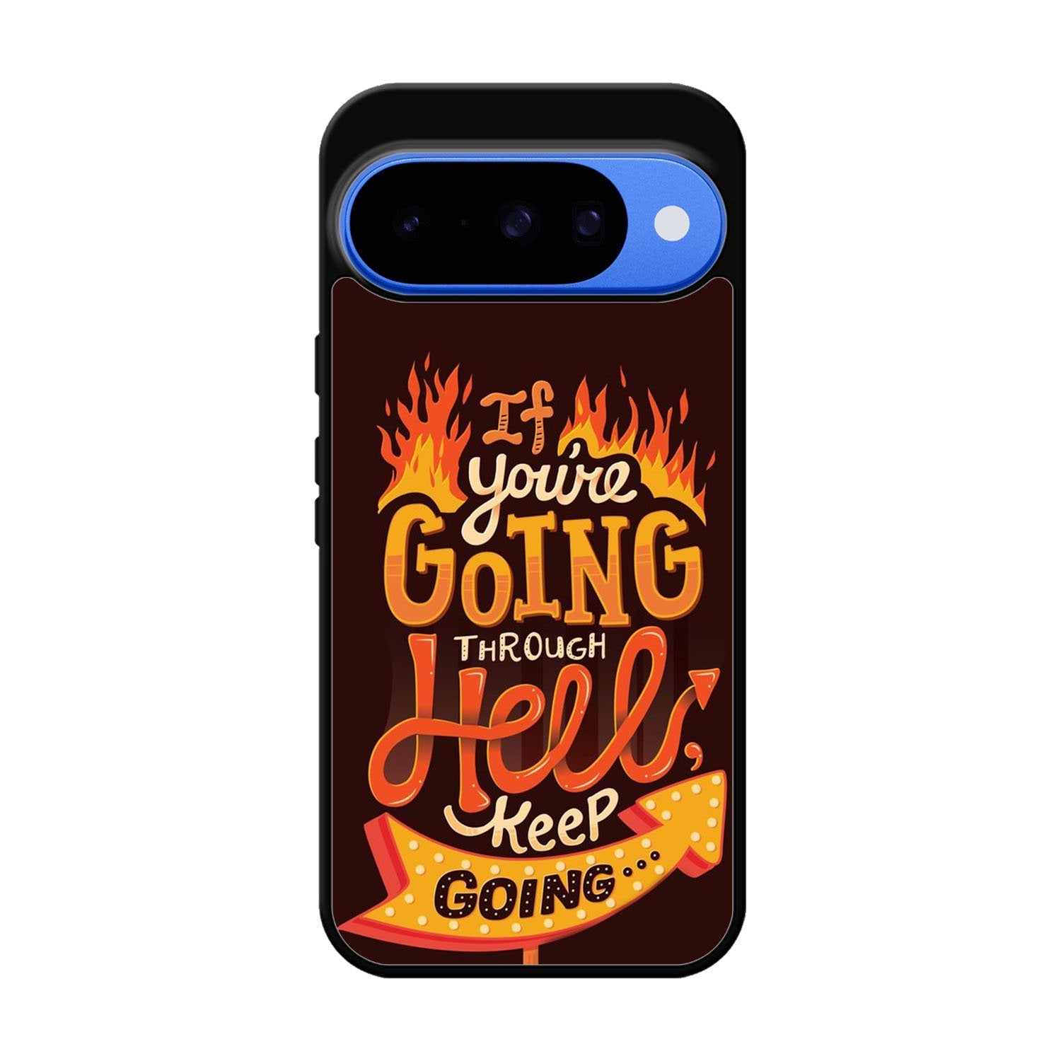 Quotes About Spirit Burning Google Pixel 10 Case OV10801