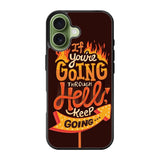 Quotes About Spirit Burning iPhone 17 Case OV10801