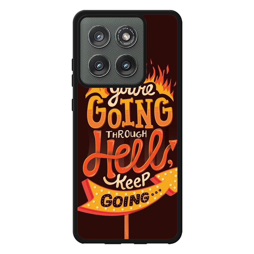 Quotes About Spirit Burning Motorola Moto Edge 2025 Case OV10801