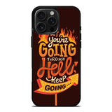 Quotes About Spirit Burning iPhone 16 Pro Max Case OV10801