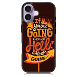 Quotes About Spirit Burning iPhone 17 Case OV10801