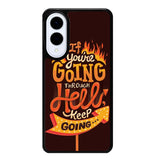 Quotes About Spirit Burning Samsung Galaxy S25 Edge 5G Case OV10801