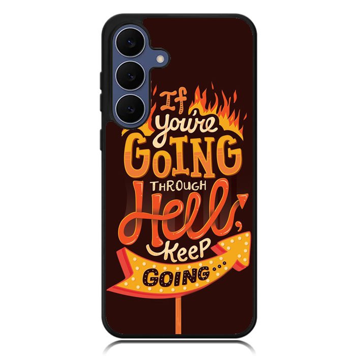 Quotes About Spirit Burning Samsung Galaxy S25 FE Case OV10801