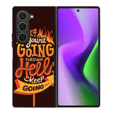 Quotes About Spirit Burning Samsung Galaxy Z Fold 6 5G 2024 Case OV10801