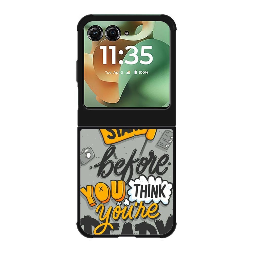 Quotes Spirit Started Motorola Moto RAZR 2025 Case OV10803