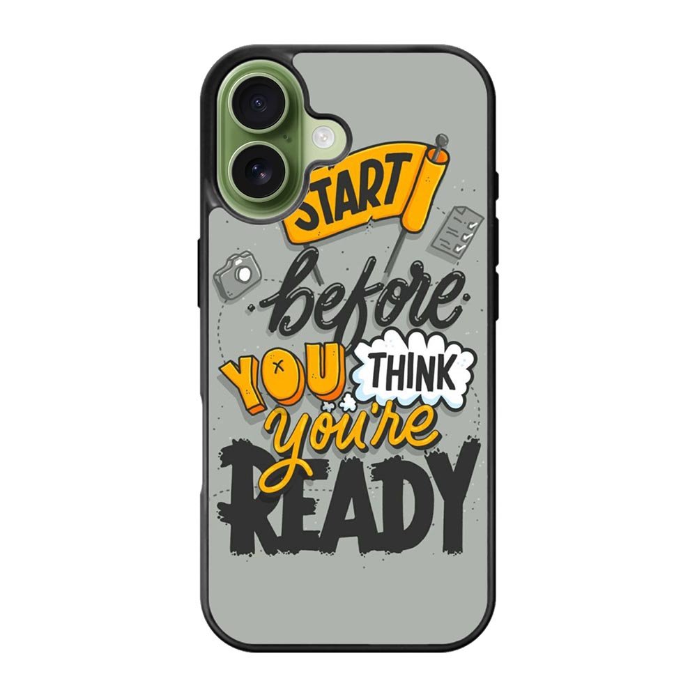 Quotes Spirit Started iPhone 17 Case OV10803