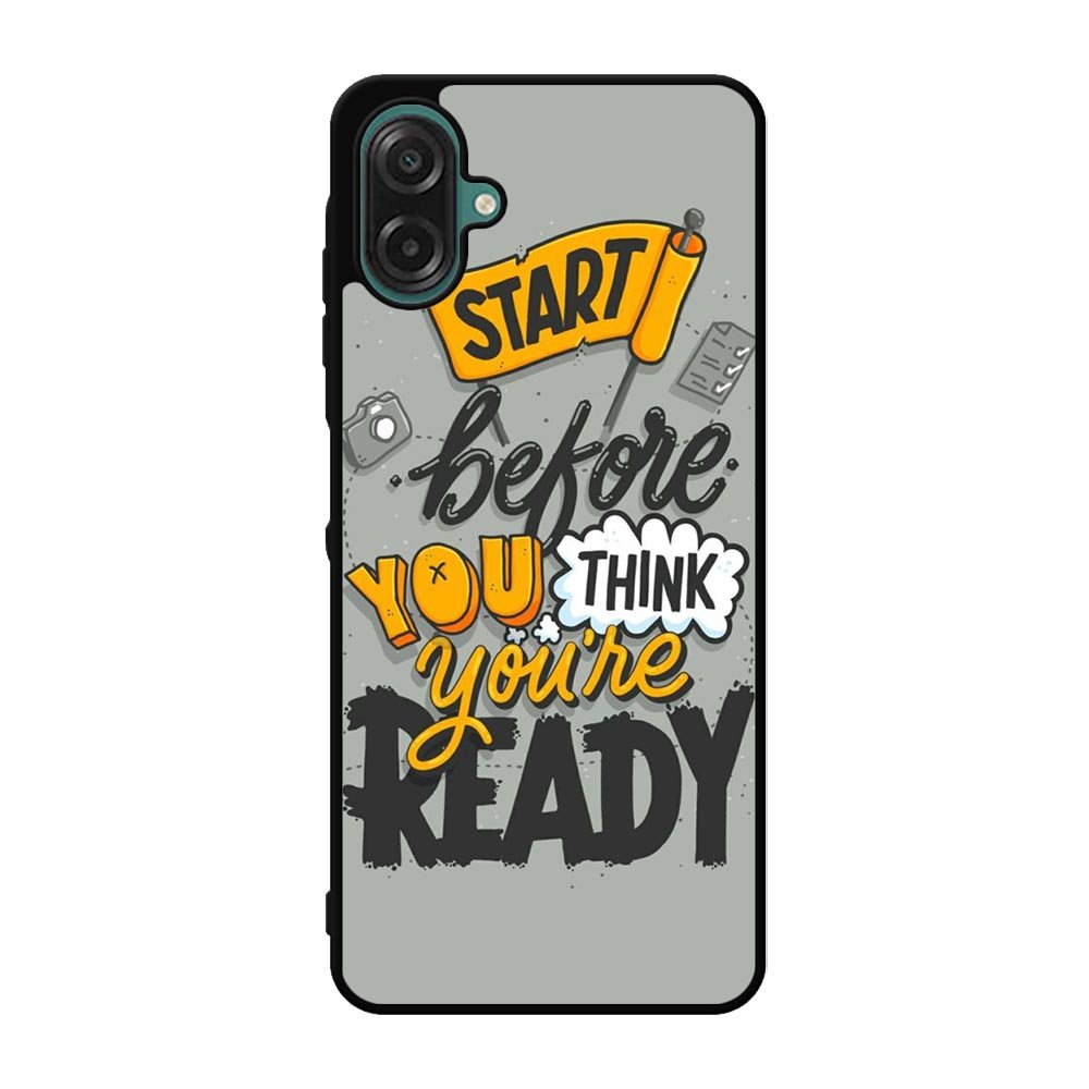 Quotes Spirit Started Samsung Galaxy A07 Case OV10803