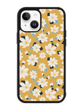 Cute white flowers seamless pattern iPhone 14 Plus Case QC10922