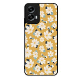 Cute white flowers seamless pattern Motorola Moto G Play 2024 Case OV10922