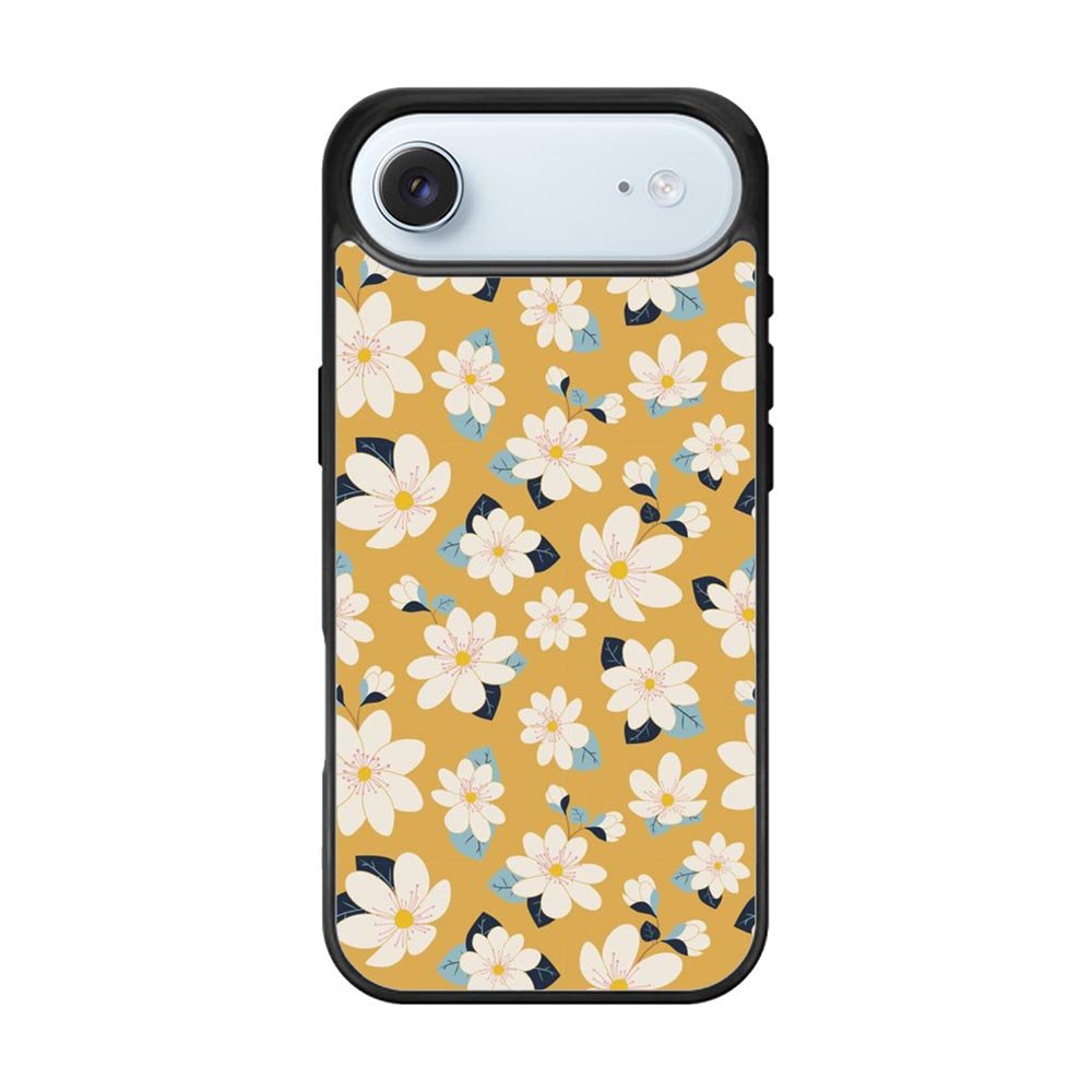 Cute white flowers seamless pattern iPhone Air Case QC10922