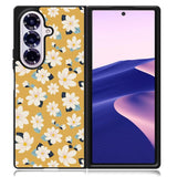 Cute white flowers seamless pattern Samsung Galaxy Z Fold 7 Case OV10922