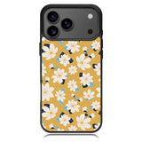 Cute white flowers seamless pattern iPhone 17 Pro Case RC10922