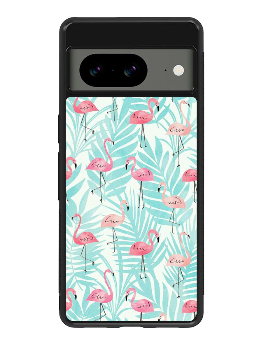 Flamingo Pattern Tropical Google Pixel 8 Case QC10856