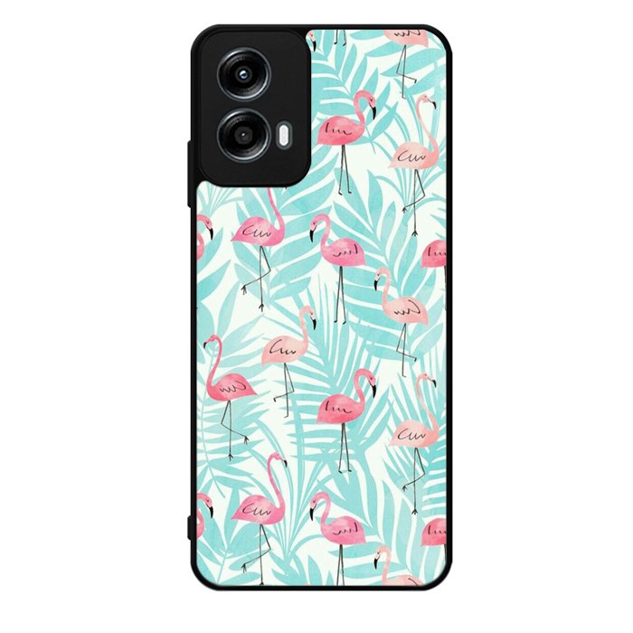 Flamingo Pattern Tropical Motorola Moto G Play 2024 Case OV10856