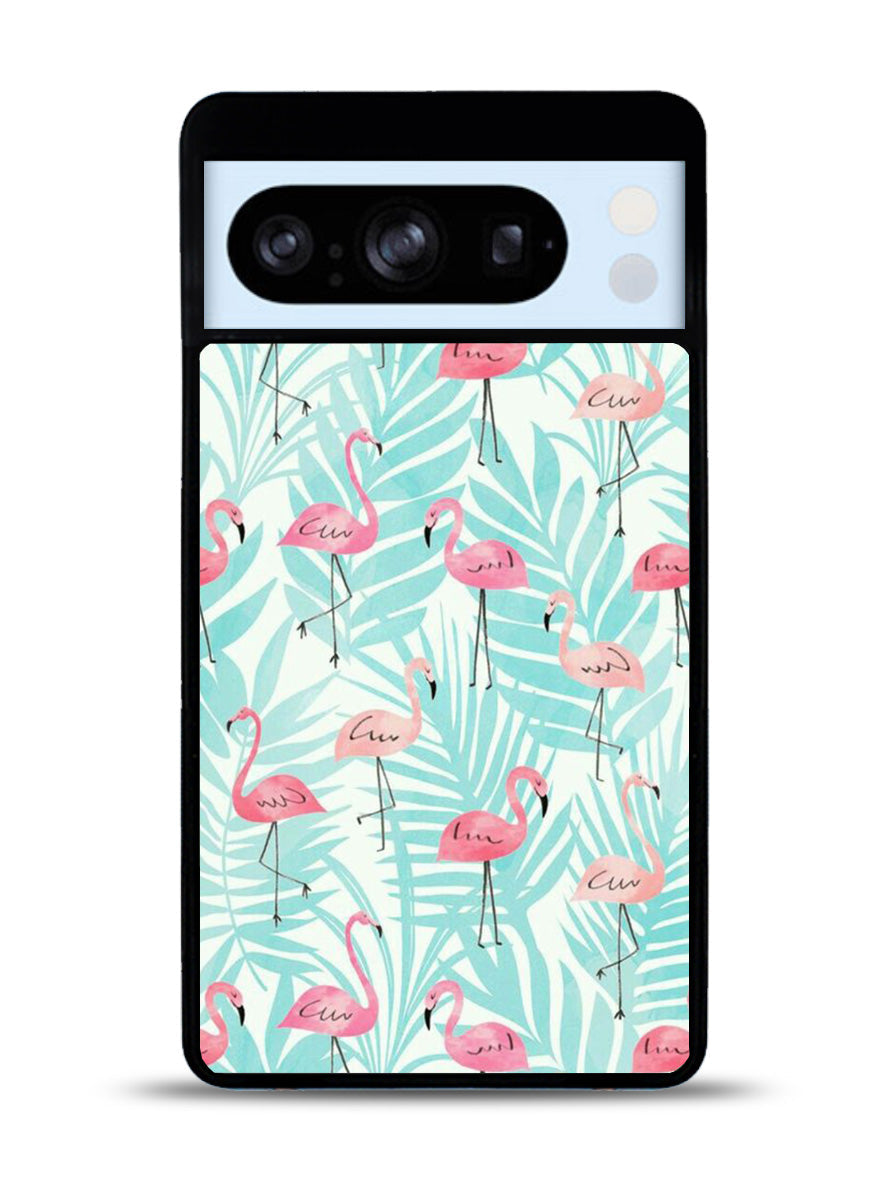 Flamingo Pattern Tropical Google Pixel 8 Pro Case QC10856