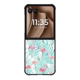 Flamingo Pattern Tropical Motorola Moto RAZR Plus 2025 Case OV10856